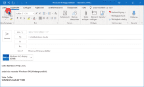 Bilder Verkleinern Beim Versenden Von E Mails Im Outlook Windows FAQ