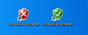 Per Shortcut (Verknüpfung) Windows Firewall ein- bzw ...