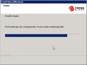 OfficeScan aktuelle Aufgabe