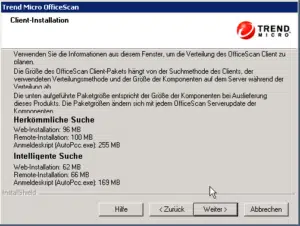 OfficeScan Client Installation