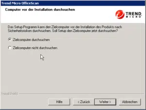 OfficeScan durchsuchen