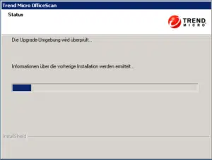 OfficeScan Installationsvorschritt