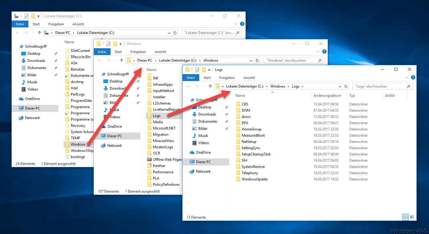 Jeden Windows Ordner in einem neuen Windows Explorer