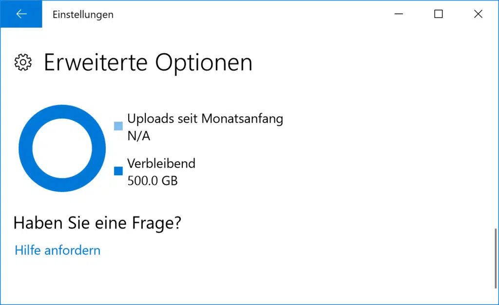 Grafische Darstellung der Windows Update Uploads beim Fall Creators Update