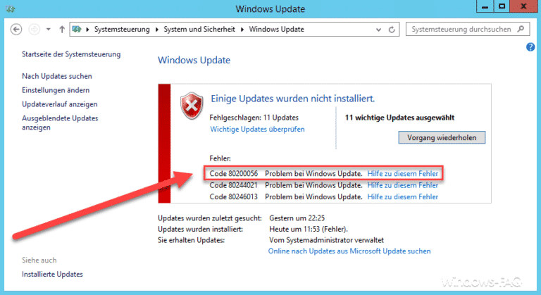 80200056 ошибка обновления windows 2012 r2