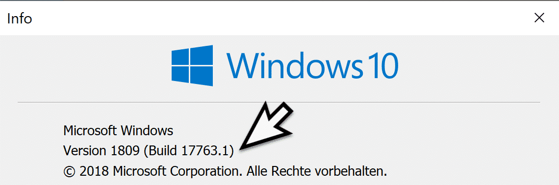 Windows 10 версии 1809. Windows 10 1809 build 17763.107.