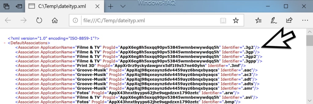 Windows 10 Dateitypen Übersicht, Export Und Import Der Dateitypen ...