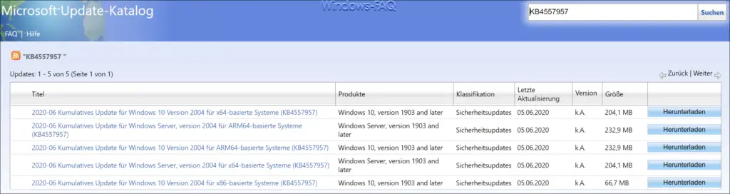 Download KB4557957