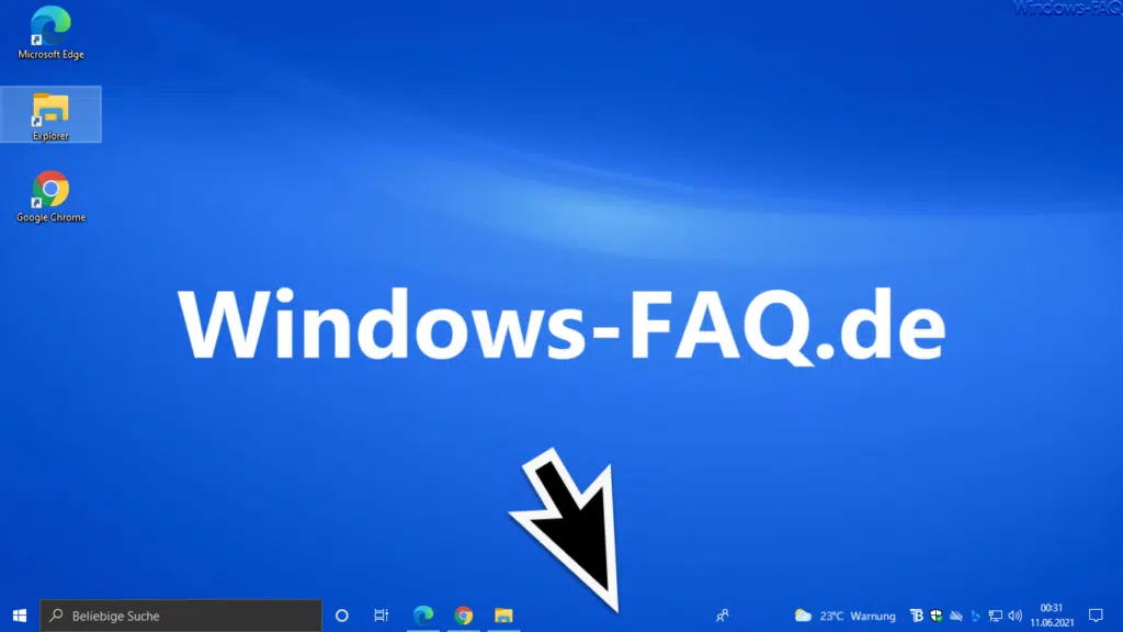 Transparente Taskleiste Windows 10