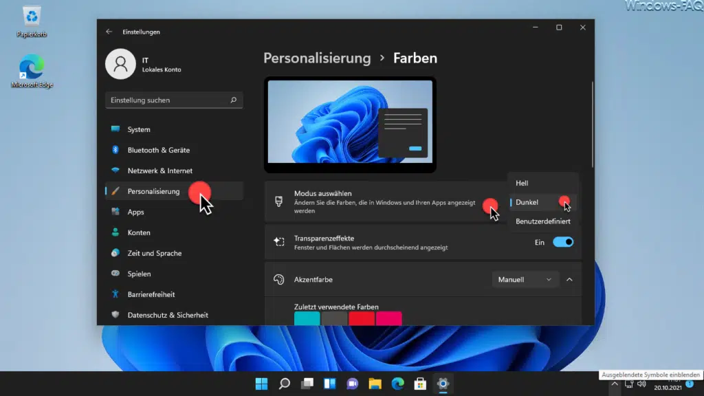 Windows 11 Dark Mode