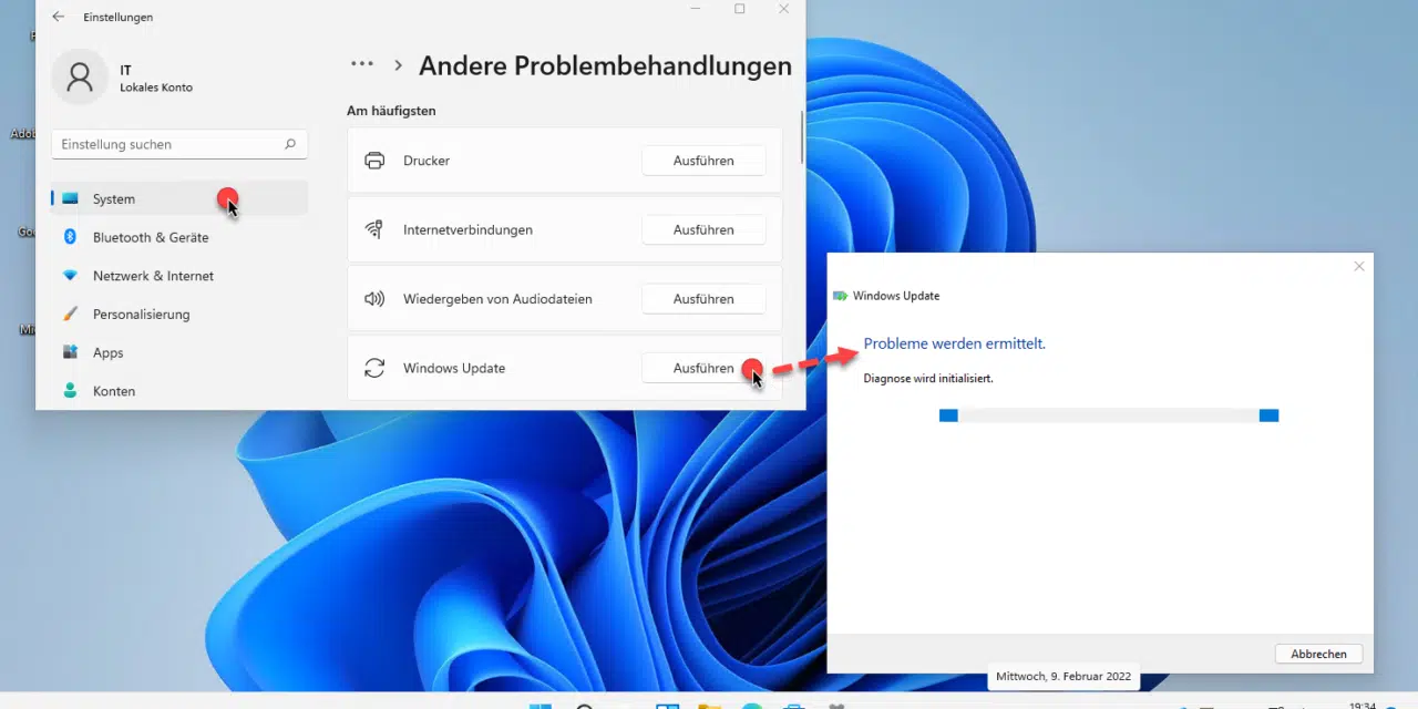 Windows 11 Update Probleme beseitigen