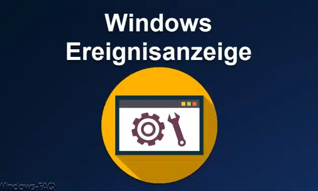 Windows Ereignisanzeige