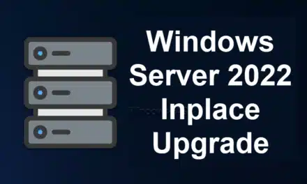 Windows Server 2022 Inplace Upgrade