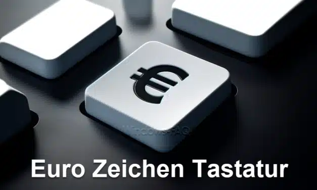 Euro Zeichen Tastatur