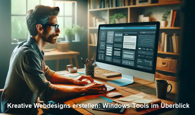 Kreative Webdesigns erstellen: Windows Tools im Überblick
