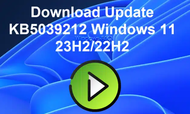 Download Update KB5039212 Windows 11 23H2/22H2