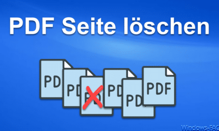 PDF Seite löschen