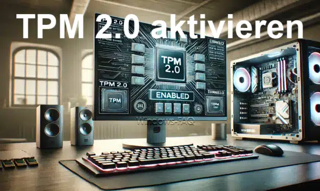 TPM 2.0 aktivieren