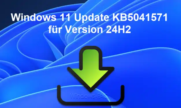 Windows 11 Update KB5041571 für Version 24H2