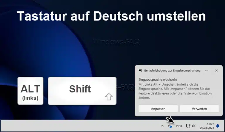 Windows Sprache ändern - Windows FAQ