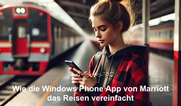 Bleiben Sie verbunden: Wie die Windows Phone App von Marriott das Reisen vereinfacht