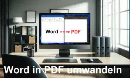 Word in PDF umwandeln