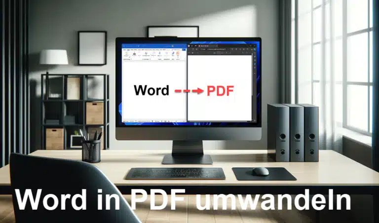 Word in PDF umwandeln