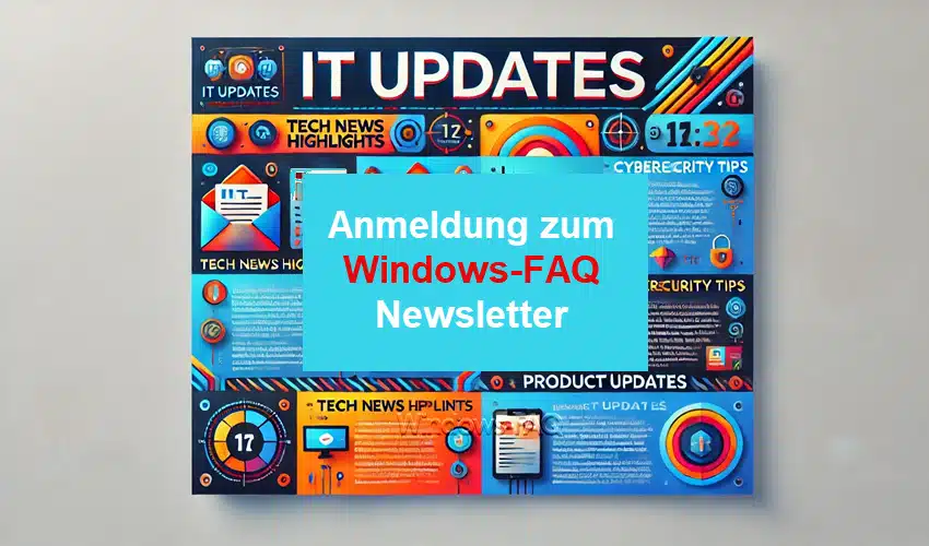 Windows-FAQ Newsletter