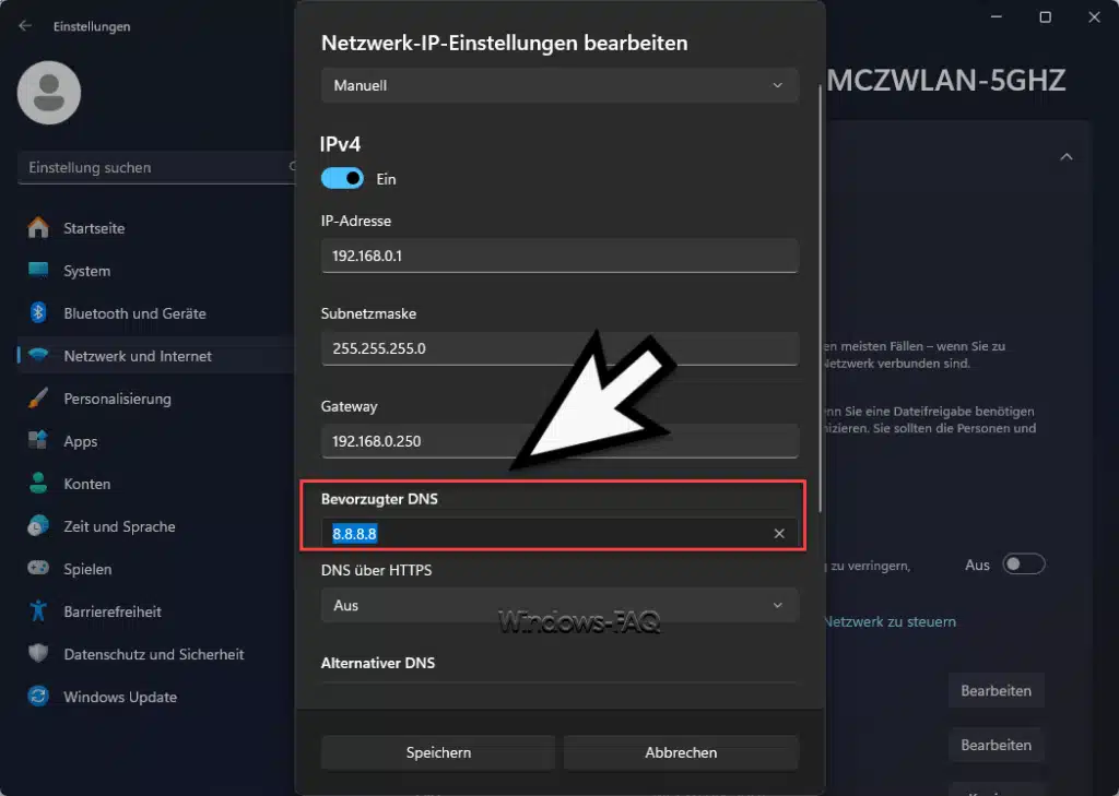 DNS Server antwortet nicht - IPv4 DNS