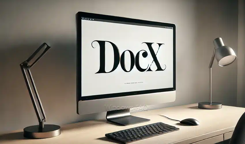 DOCX Dateiformat