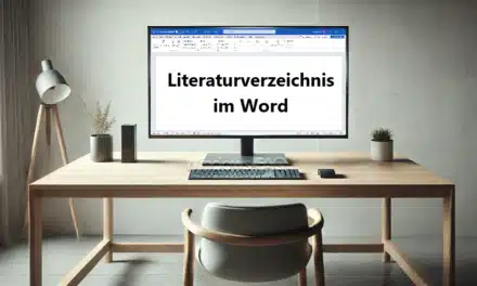 Literaturverzeichnis Word