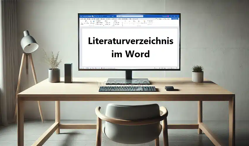 Literaturverzeichnis Word