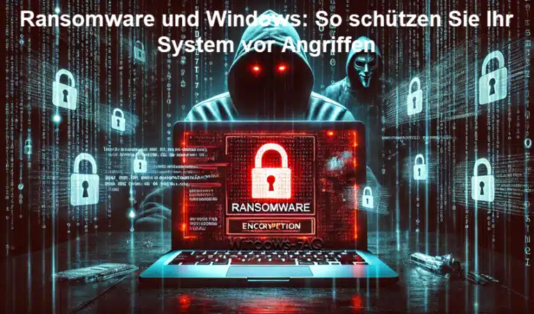 Ransomware und Windows: So schützen Sie Ihr System vor Angriffen