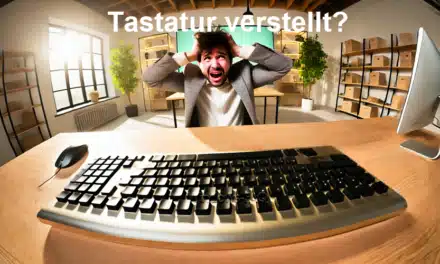 Tastatur verstellt