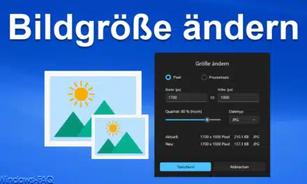 Bildgröße ändern