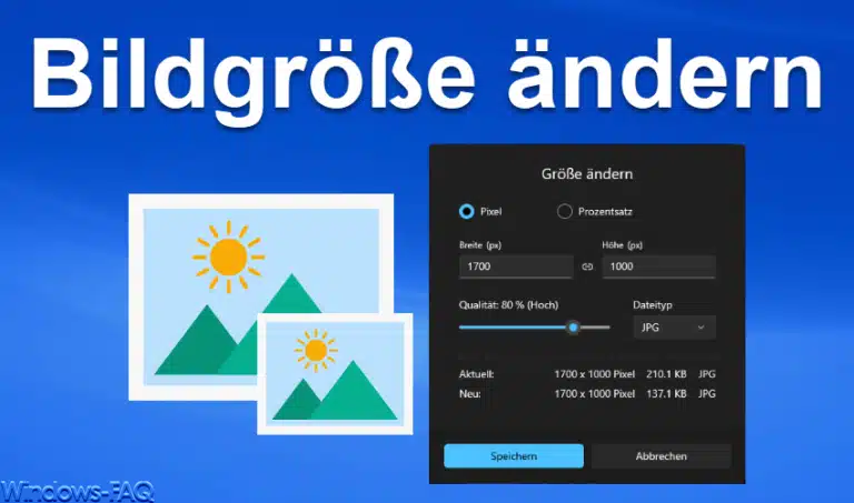 Bildgröße ändern