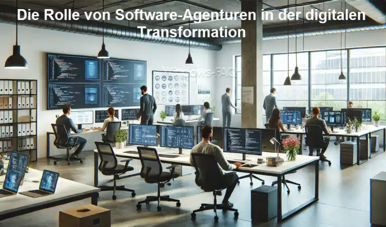 Die Rolle von Software-Agenturen in der digitalen Transformation