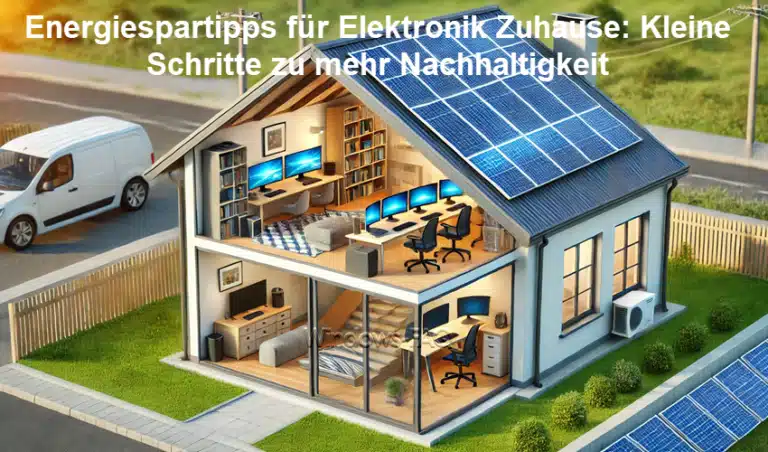 Energiespartipps für Elektronik Zuhause: Kleine Schritte zu mehr Nachhaltigkeit