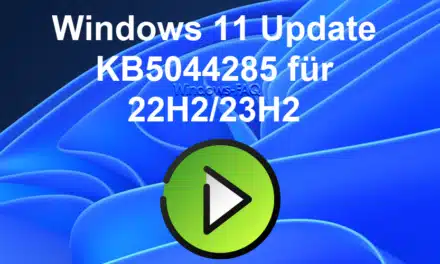 Windows 11 Update KB5044285 (22621.4317 und 22631.4317)