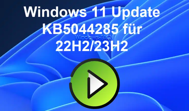 Windows 11 Update KB5044285 (22621.4317 und 22631.4317)