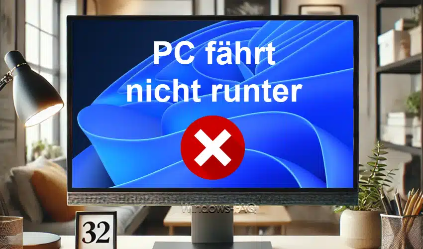 PC fährt nicht runter