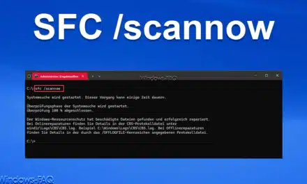 SFC /scannow