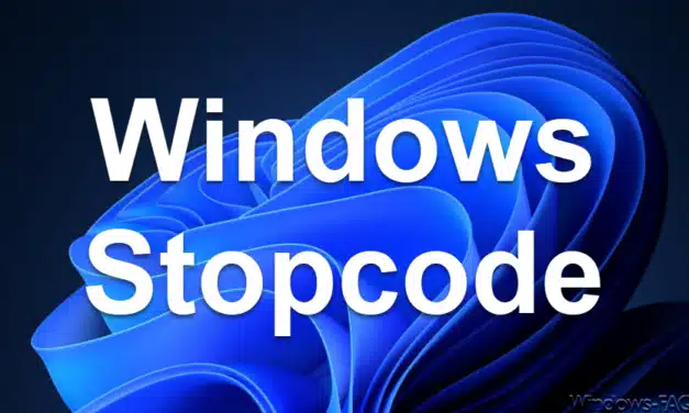 Windows Stopcode