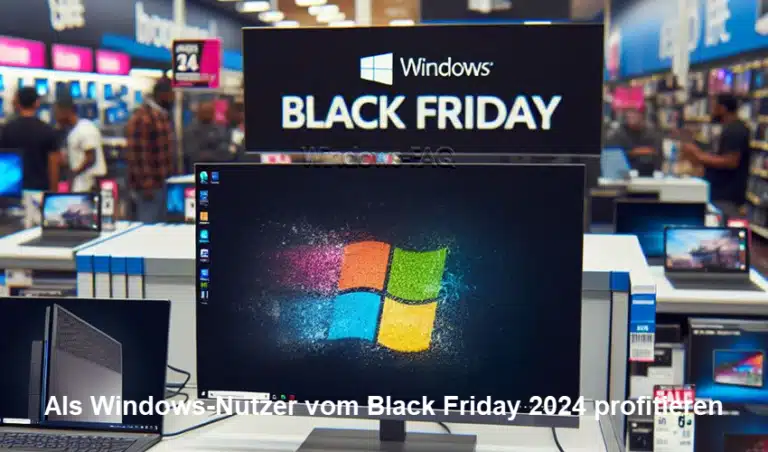 Als Windows-Nutzer vom Black Friday 2024 profitieren