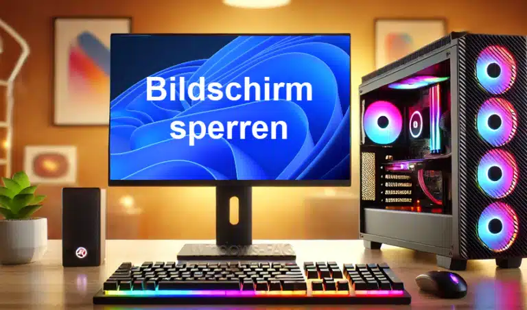 Bildschirm sperren