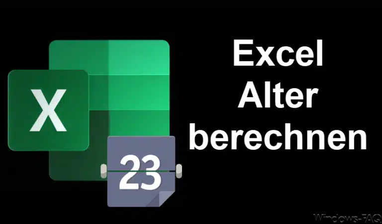 Excel Alter berechnen