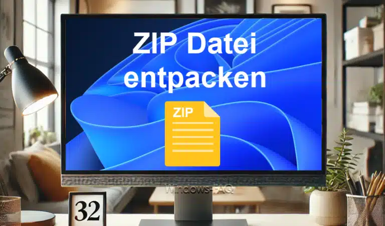 ZIP Datei entpacken