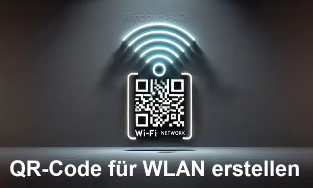 QR-Code für WLAN erstellen