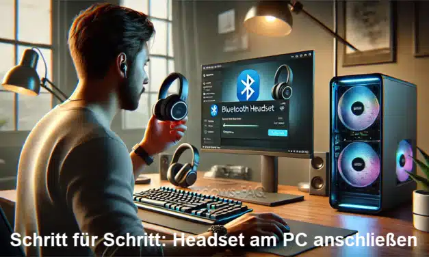 Schritt für Schritt: Headset am PC anschließen