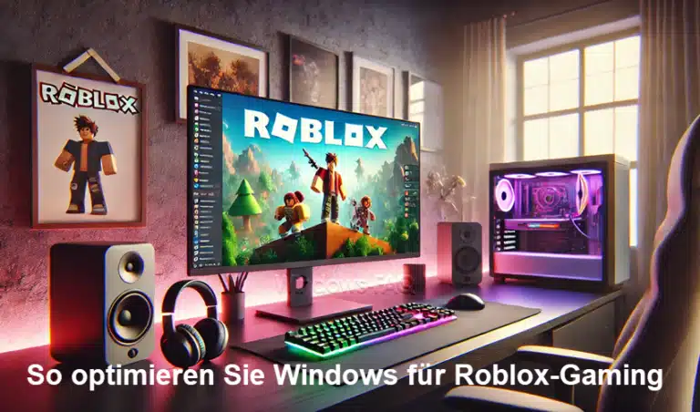 So optimieren Sie Windows für Roblox-Gaming: Tipps für reibungsloses Gameplay und bessere Leistung